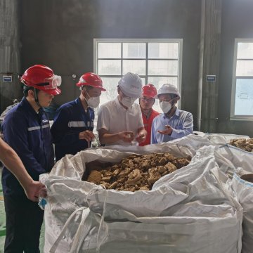 寧鄉市副市長楊燦調研一般固廢收集處理情況